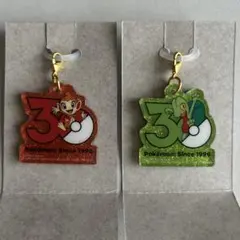 ポケモン30周年ロゴマスコット　【ヒコザル】　【キモリ】