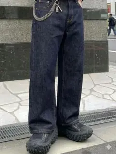 【希少】EDWIN 503 SD 立体裁断 濃紺 ストレート デニム W32