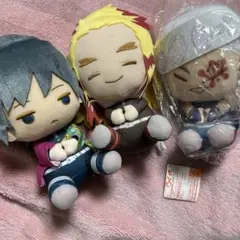 でかいぽふっとぬいぐるみ　3点セット