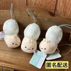 すみっコぐらし ゴムひも付きマスコット Part3  にせつむり 3個