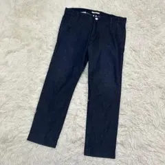 ✨ Kafika カフィカ　スラックスパンツ　ストレートパンツ　ブルーのサムネイル
