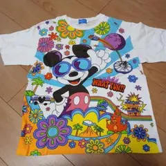 ミッキーマウス カラフルTシャツ Lサイズ