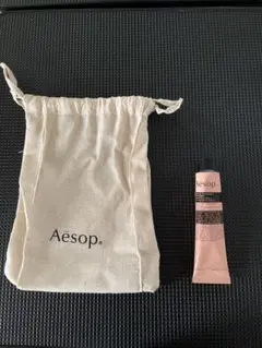 Aesop ハンドクリーム 巾着袋付き　アンドラム アロマティック ハンドバーム