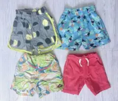 ベビーショートパンツ　4点セット サイズ90/95