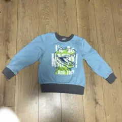 恐竜プリント トレーナー 120サイズ