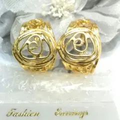 524.Vintage フープイヤリング