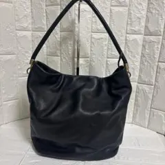 COLE HAANレザー ショルダーバッグ ブラック