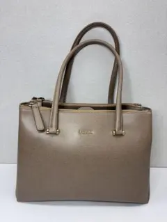 HNN-005 FURLA ベージュ トートバッグ