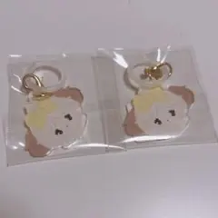 Lil ala mode おかおアクリルマーカーチャーム スフレ mikko