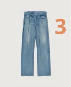 SELVEDGE FADED LIGHT DENIM PANTS 25SSのサムネイル