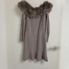 【値下げ】ロイヤルパーティー ファーワンピース