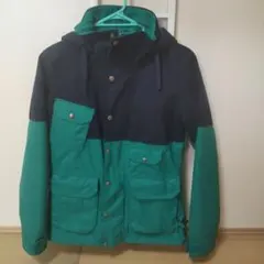 BURTON スノーボードウェア M ネイビー/グリーン