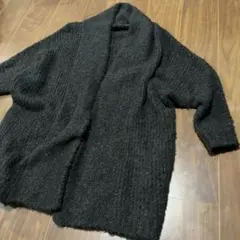 美品！AZUL by moussy 長袖カーディガン 約80cm ブラック