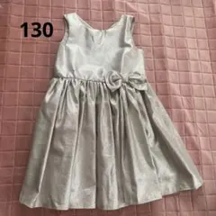 H&M シルバー フォーマルドレス US 7-8