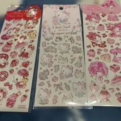 飴ノ森ふみかコラボサンリオキティ　キティ　マイメロディ　3セット