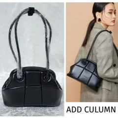 【新品タグ付】ADD CULUMN アドカラム キルティング ショルダーバッグ
