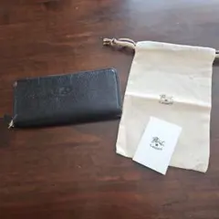 未使用級　IL BISONTE イルビゾンテ　ロングウォレット　ラウンドジップ