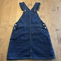 プチバトー　デニムジャンパースカート　10ans/140cm