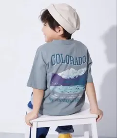 デビラボ BIGシルエット プリント半袖Tシャツ
