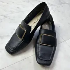 LE TALON ルタロン　黒　ローファーのサムネイル