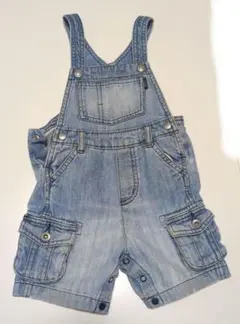 BeBe デニム オーバーオール サロペット　80サイズ