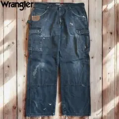 04M916◯ Wrangler RIGGS Wニー ワイド ペインターパンツのサムネイル