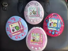 たまごっち　チョコ缶　4個セット