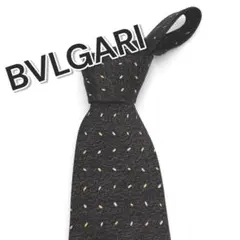p*n様 71811 BVLGARI シルクネクタイ 未使用展示品　剣先9cm