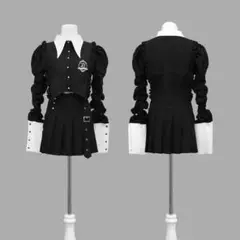 【最終値下げ】　DimMoire ディムモアール Piercing ミニT DimMoire ディムモアール piercing ミニ Tシャツ ブラック 2025