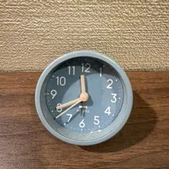 BRUNO ラウンドリトルクロック ブルーグレー