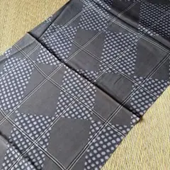 古布 正絹 幾何学模様 ハギレ