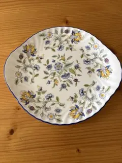 英国製 美品 MINTON ハドンホール ブルー B&Bプレート アウトレット