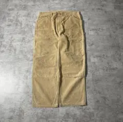 星タグ USA製 ブラウン ダブルニー カーハート