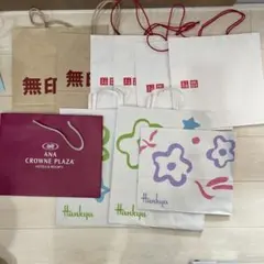 ◇100枚セット◇紙袋◇ショッパー◇ショップ袋◇大量◇まとめ売り◇梱包用◇のサムネイル