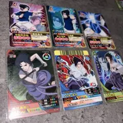 NARUTO うちはサスケ トレカ 6枚セット まとめ売り - メルカリ