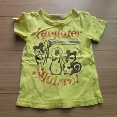 GLOBAL WORK キッズ Tシャツ イエロー