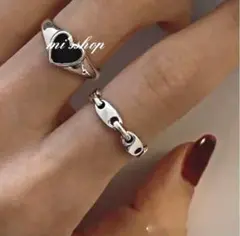 silver925 スリムチェーンリング/シルバー925 リング　ring