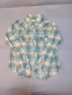 LEVI'S リーバイス　長袖シャツ　ブラウス　チェック柄　Mサイズ