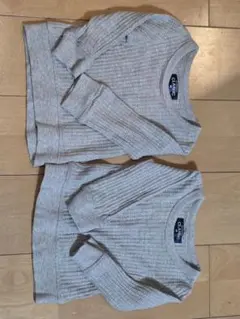 ELFINDOLL CLASSIC トレーナー 2枚セット サイズ80 グレー