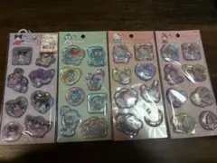 サンリオ　ウォーターシール　4種