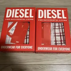 DIESEL トランクス　Mサイズ 2枚入り