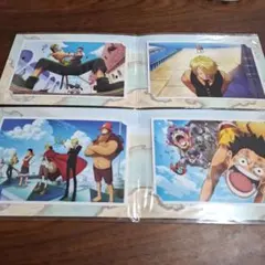 ワンピース　ポストカード　４枚セット