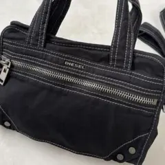 DIESEL Archive 2Way デニム ミニボストン バッグ Y2K