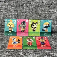 あつ森　amiiboカード　SPカード しずえ　ジャスティン　ケイト　シャンク