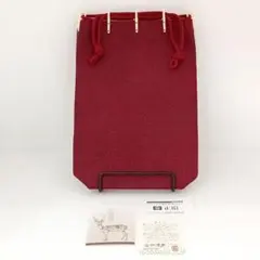 印傳屋 合切袋 赤のサムネイル