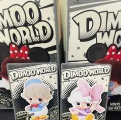 DIMOOWORLD × DISNEYシリーズ ぬいぐるみキーチェーン　ドナデジ DIMOOWORLD × DISNEYシリーズ ぬいぐるみキーチェーン ドナデジ
