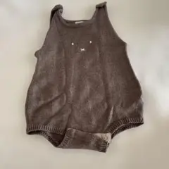 【美品】petit main miffy ロンパース 80