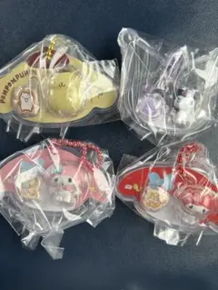 サンリオキャラクター パッケージチャーム ポムポムプリン マイメロディ クロミ