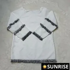 ノーブランド レディース トップス カジュアルシャツ ホワイト M