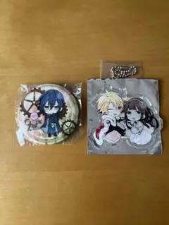 CLOCK ZERO 夏目ウタ アクリルキーホルダー 缶バッジ